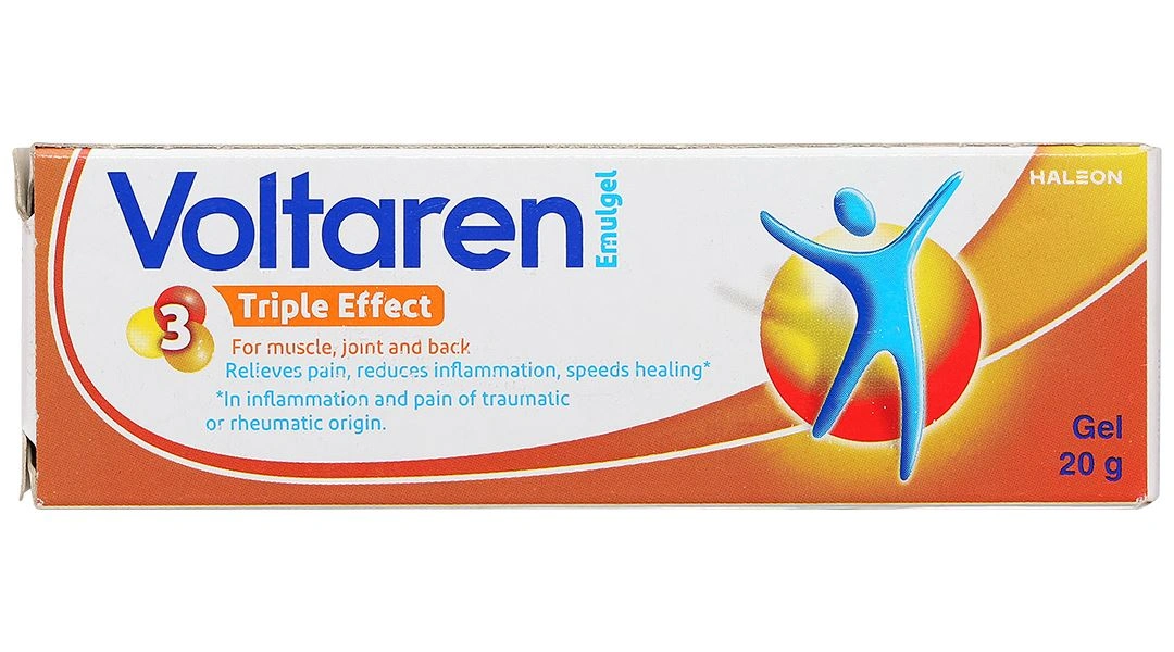 Gel bôi Voltaren Emulgel 1% giảm đau, kháng viêm xương khớp tuýp 20g - 4
