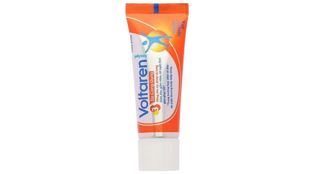 Gel bôi Voltaren Emulgel 1% giảm đau, kháng viêm xương khớp tuýp 20g - 8