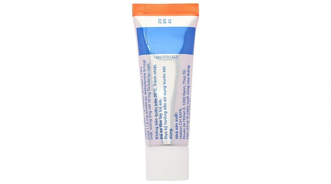 Gel bôi Voltaren Emulgel 1% giảm đau, kháng viêm xương khớp tuýp 20g - 9