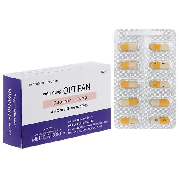 Optipan 50mg trị thoái hóa xương khớp