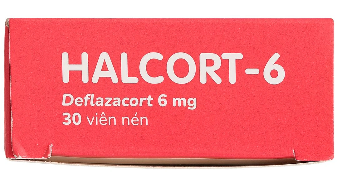 Halcort-6 thuốc kháng viêm, trị viêm khớp dạng thấp (3 vỉ x 10 viên) - 5