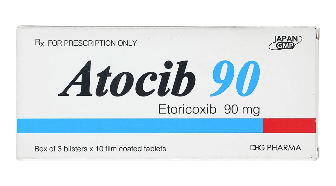 Atocib 90 điều trị viêm xương khớp, thoái hóa khớp (3 vỉ x 10 viên) - 1