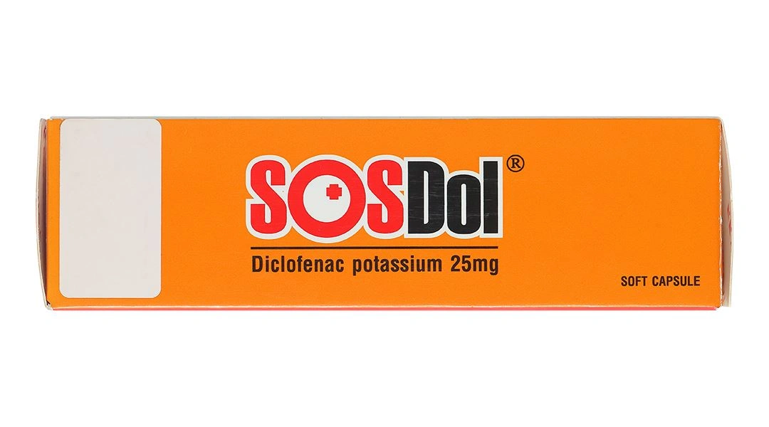 Sosdol 25mg giảm đau, kháng viêm xương khớp (3 vỉ x 10 viên) - 2