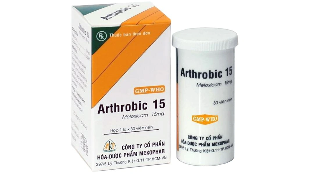 Arthrobic 15 điều trị viêm đau xương khớp, viêm khớp dạng thấp lọ 30 viên - 