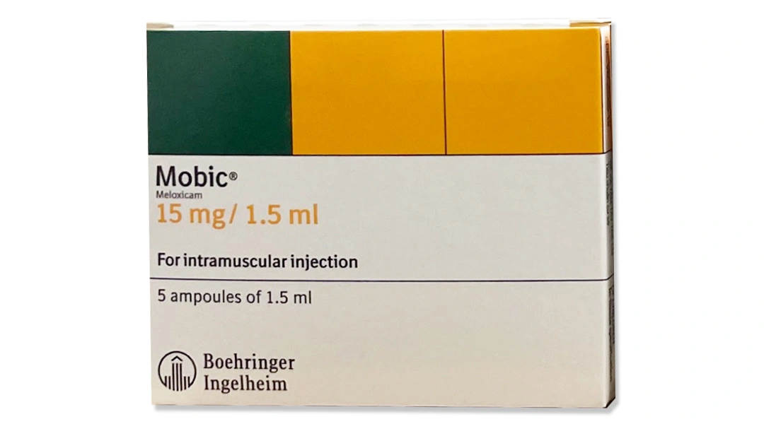 Dung dịch tiêm Mobic 15mg/1.5ml giảm đau trong viêm xương khớp (5 ống x 1.5ml) - 1