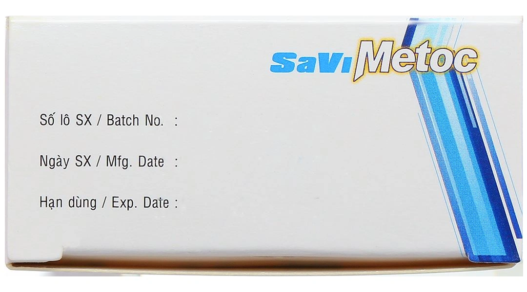 SaViMetoc giảm đau do co thắt cơ (3 vỉ x 10 viên) - 5