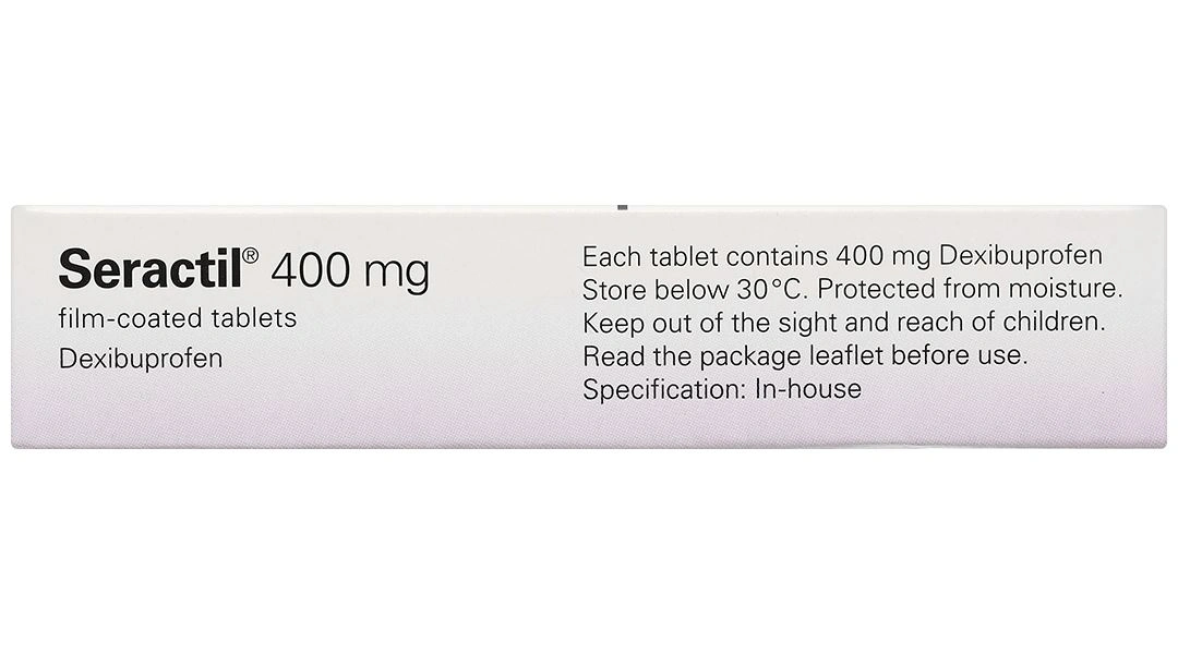 Seractil 400mg Film-coated tablets điều trị viêm xương khớp (3 vỉ x 10 viên) - 2