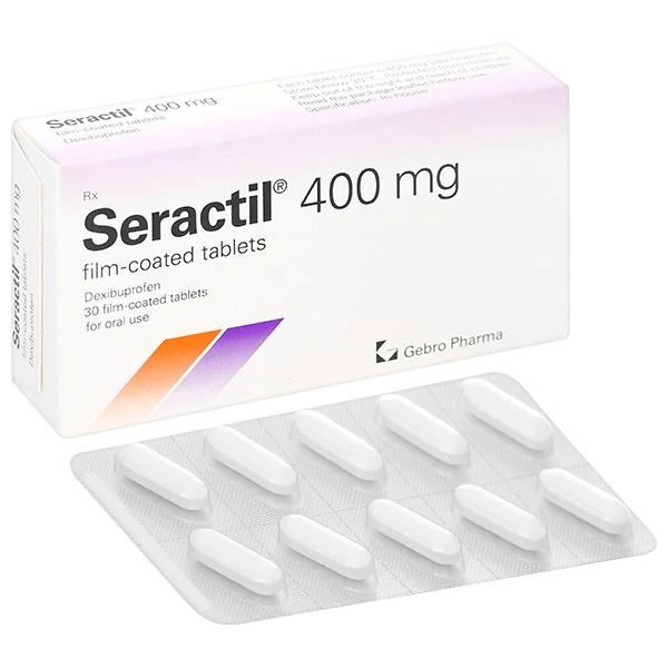 Seractil 400mg Film-coated tablets điều trị viêm xương khớp