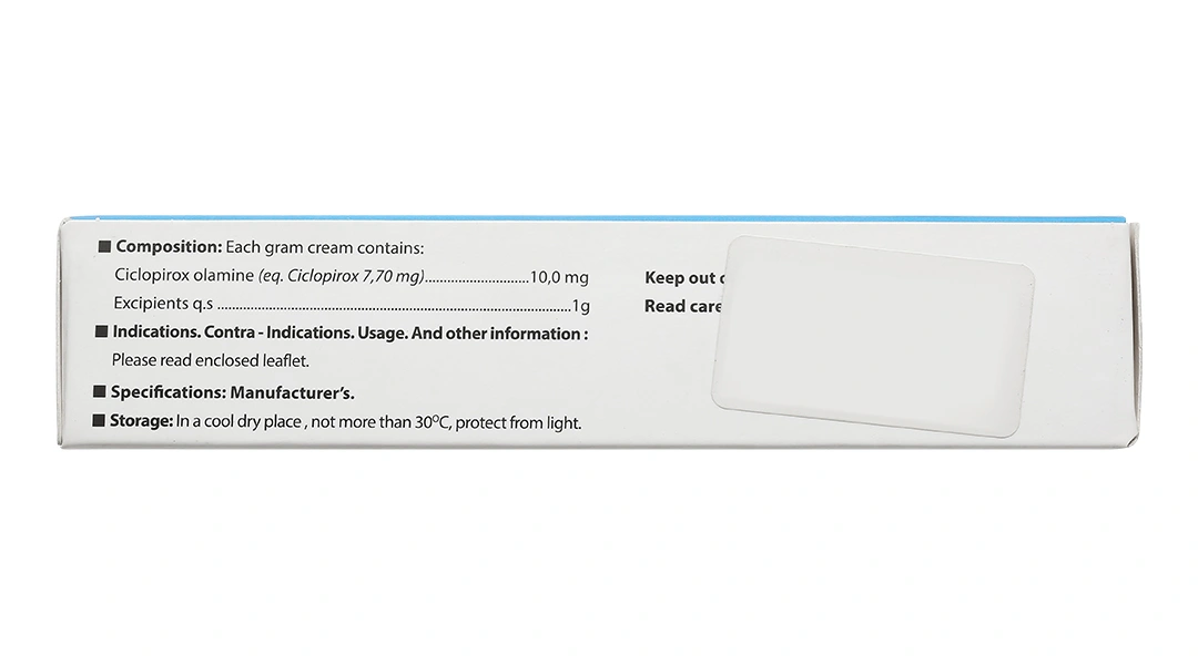 Kem bôi da Ciclopirox 0,77% VCP điều trị tại chỗ các bệnh nấm da tuýp 15g - 2
