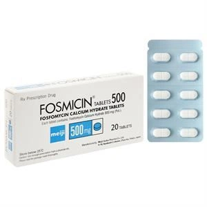 Fosmicin Tablets 500 trị nhiễm khuẩn
