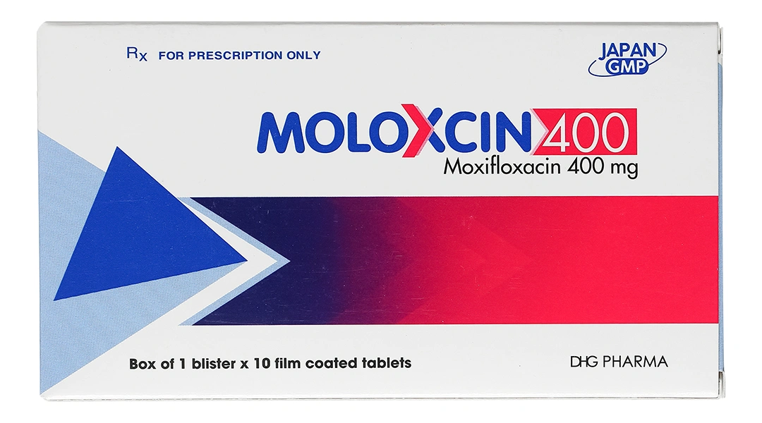 Moloxcin 400 điều trị nhiễm khuẩn (1 vỉ x 10 viên) - 1