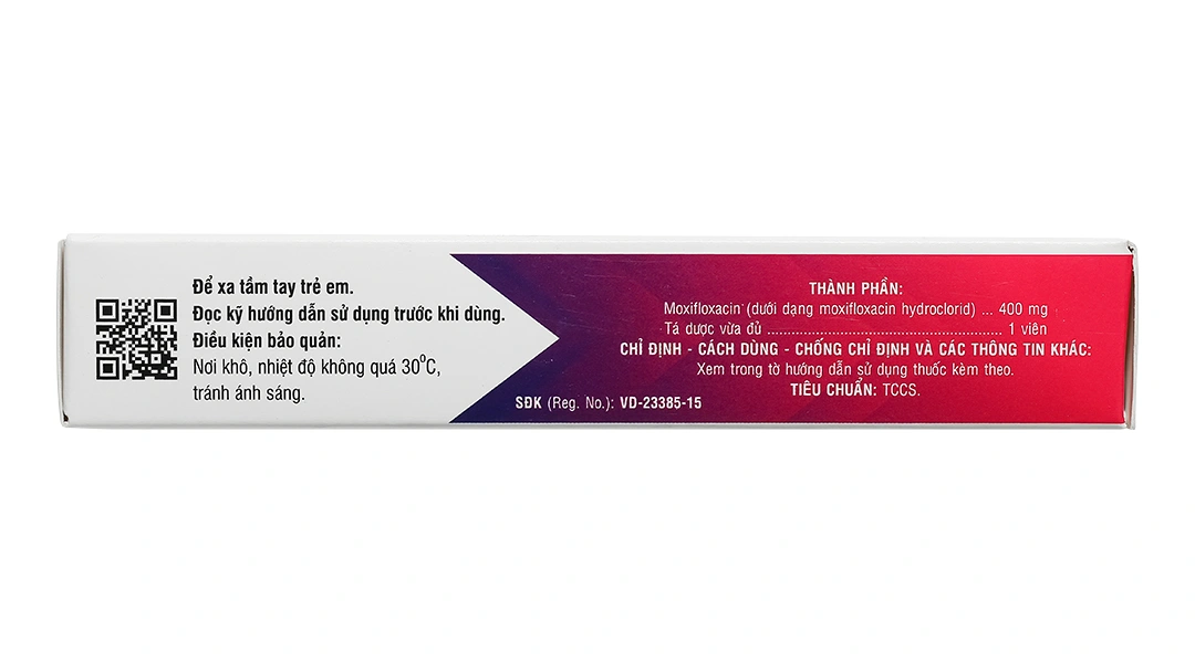 Moloxcin 400 điều trị nhiễm khuẩn (1 vỉ x 10 viên) - 2