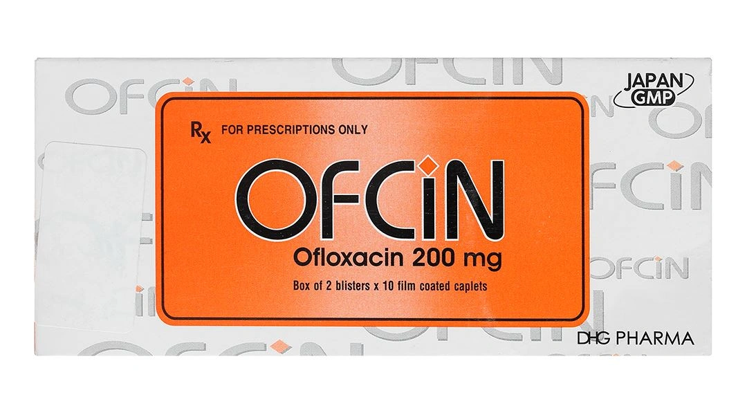Ofcin DHG 200mg điều trị các trường hợp nhiễm khuẩn (2 vỉ x 10 viên) - 1