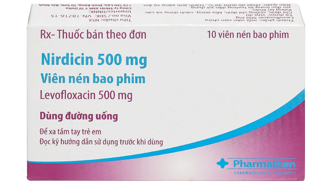 Nirdicin 500mg trị nhiễm khuẩn (1 vỉ x 10 viên) - 1