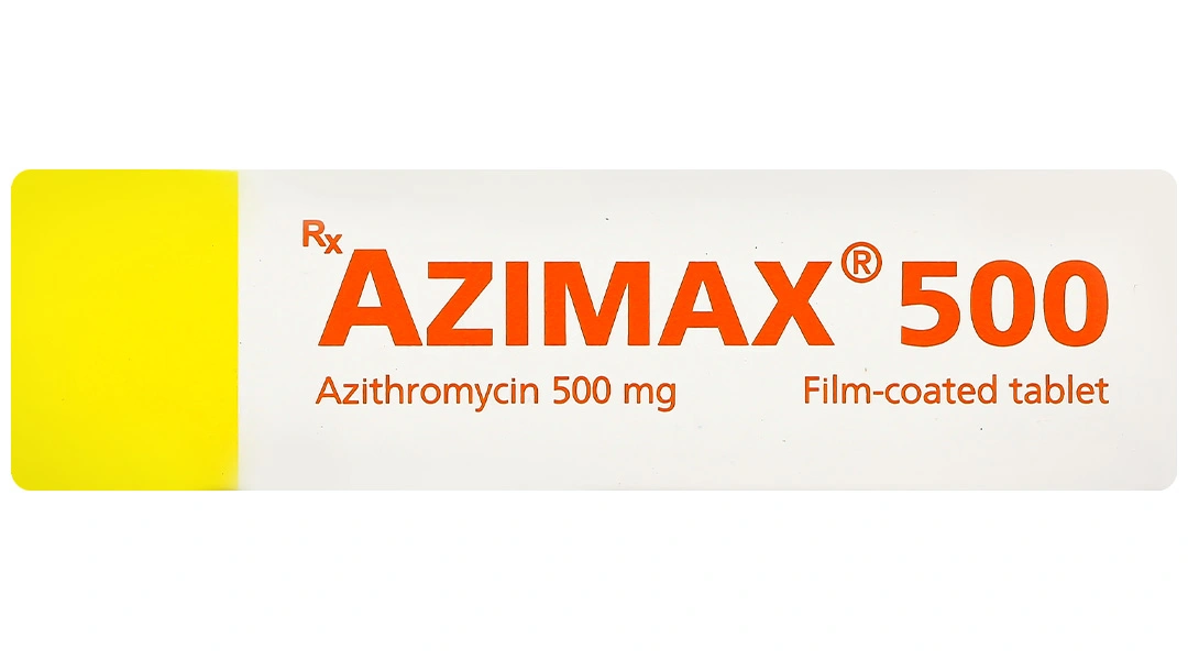 Azimax 500mg trị nhiễm khuẩn (1 vỉ x 3 viên) - 3