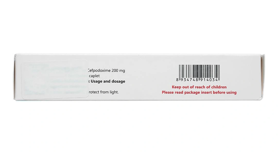 Cefpobiotic 200 điều trị nhiễm khuẩn (2 vỉ x 10 viên) - 3