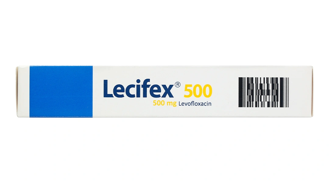 Lecifex 500 điều trị nhiễm khuẩn nhẹ, vừa và nặng (2 vỉ x 10 viên) - 2