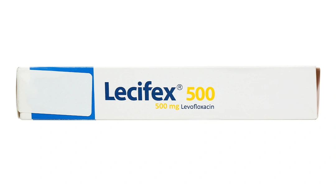 Lecifex 500 điều trị nhiễm khuẩn nhẹ, vừa và nặng (2 vỉ x 10 viên) - 3