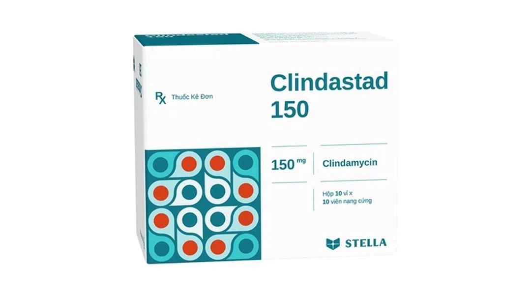 Clindastad 150 trị nhiễm khuẩn (10 vỉ x 10 viên) - 