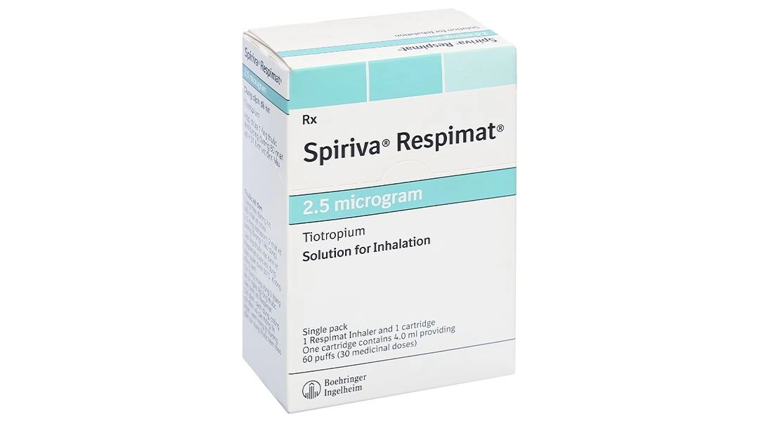 Dung dịch khí dung Spiriva Respimat 2.5mcg trị tắc nghẽn phổi mãn tính bình 30 liều - 1