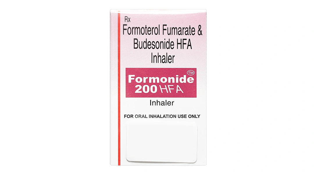 Dung dịch khí dung Formonide 200 HFA trị hen suyễn bình 120 liều xịt - 1