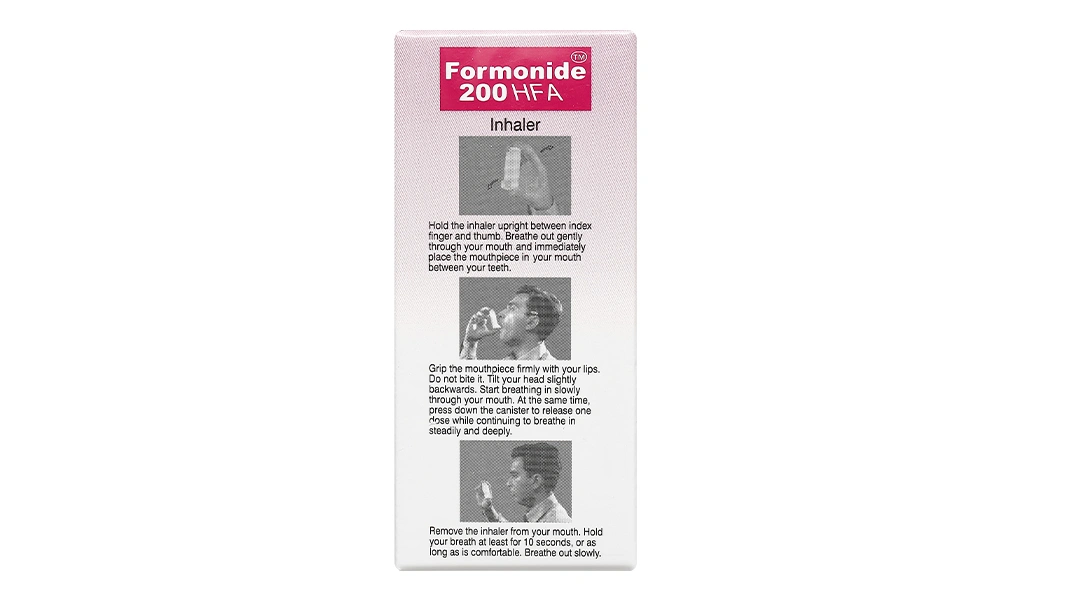 Dung dịch khí dung Formonide 200 HFA trị hen suyễn bình 120 liều xịt - 3