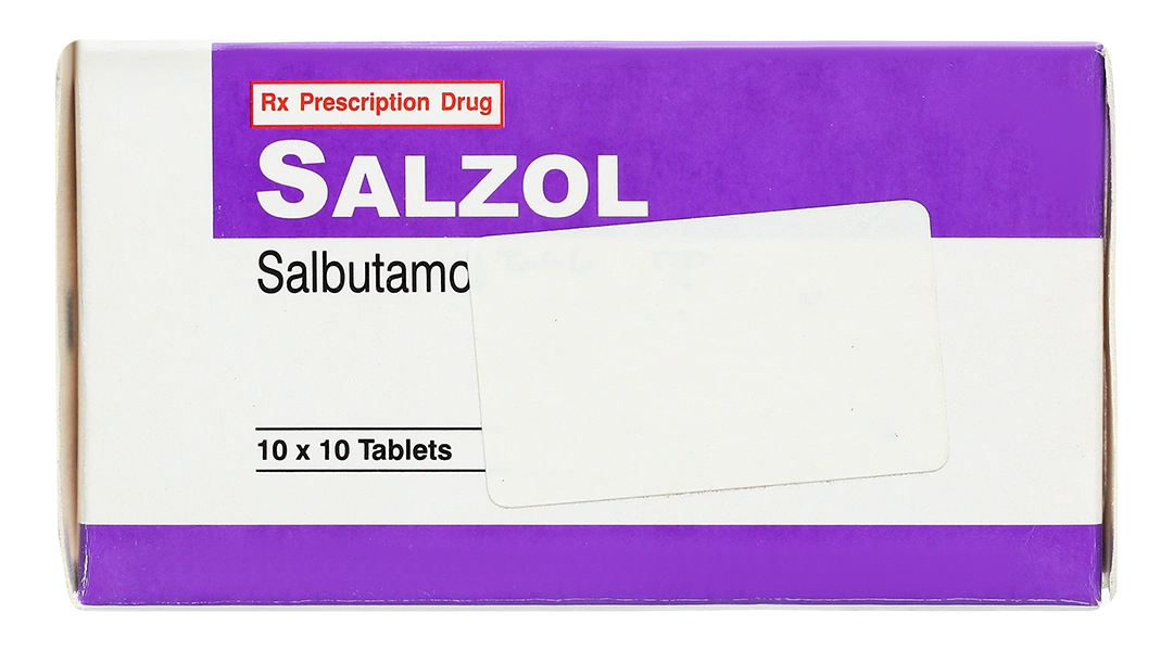 Salzol 4mg trị các chứng hen suyễn, khó thở liên tục (10 vỉ x 10 viên) - 1