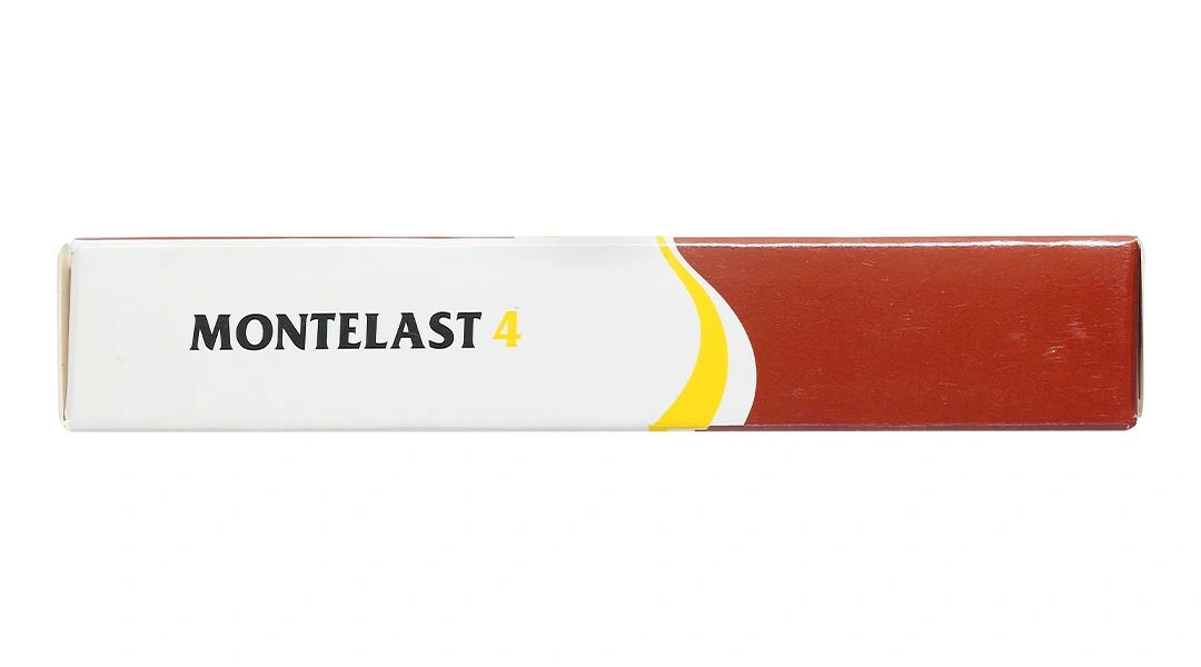 Viên nhai Montelast 4 dự phòng và điều trị hen phế quản (3 vỉ x 10 viên) - 3