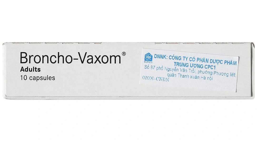 Broncho-Vaxom Adults 7mg trị nhiễm khuẩn hô hấp, tăng miễn dịch (1 vỉ x 10 viên) - 5
