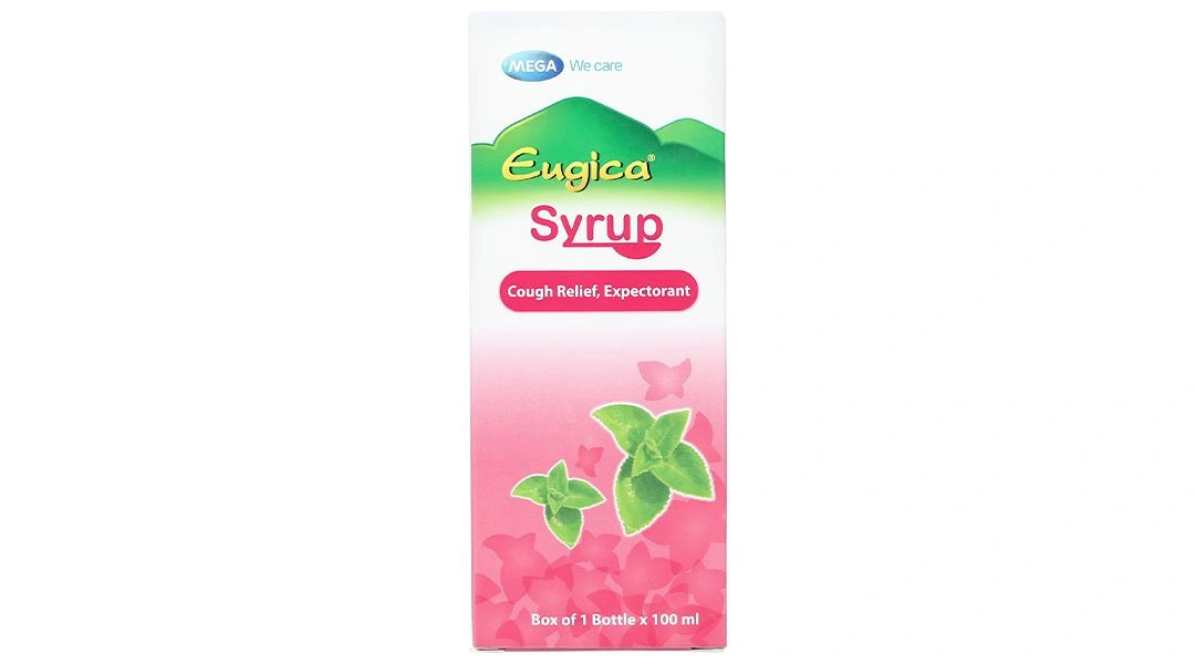 Eugica Sirô điều trị ho có đờm, ho mất tiếng, viêm đau họng chai 100ml - 3