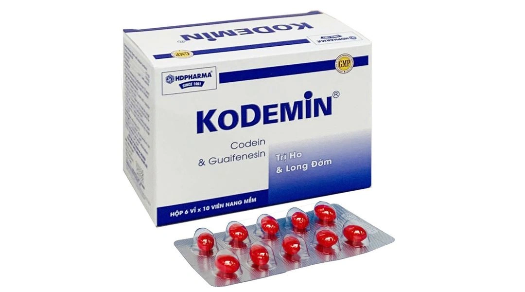 Kodemin trị ho khan, ho do kích ứng (6 vỉ x 10 viên) - 2