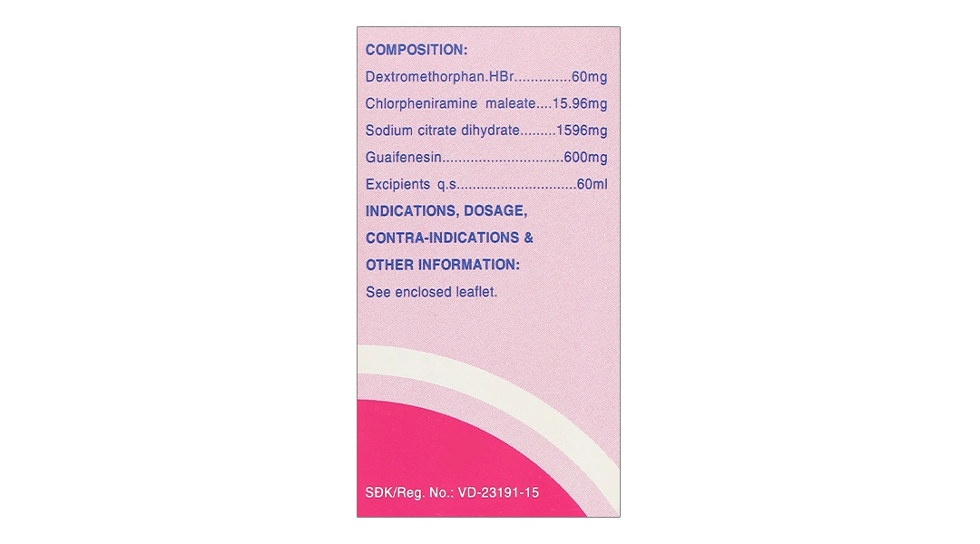 Siro ho Antituss Plus trị ho do cảm cúm, viêm phổi, viêm phế quản chai 60ml - 4