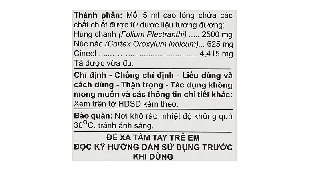 Cao lỏng Astemix hỗ trợ trị ho, viêm họng, viêm phế quản, suyễn chai 60ml - 3
