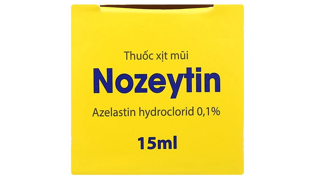 Thuốc xịt mũi Nozeytin 0,1% điều trị triệu chứng của viêm mũi chai 15ml - 4