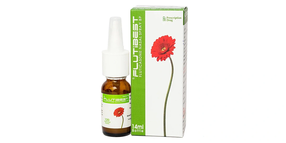 Xịt mũi Flutibest trị viêm mũi dị ứng chai 14ml - 