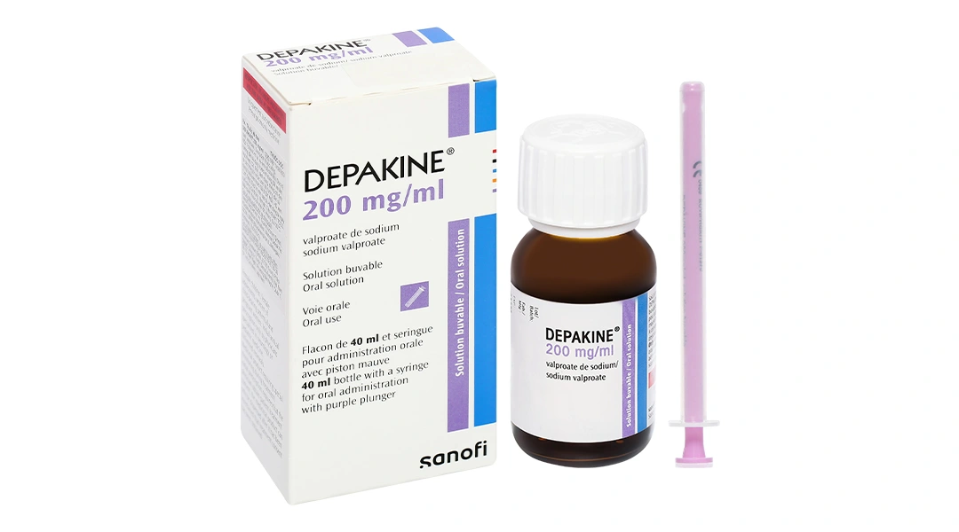 Dung dịch uống Depakine 200mg/ml điều trị các thể động kinh khác nhau chai 40ml - 1
