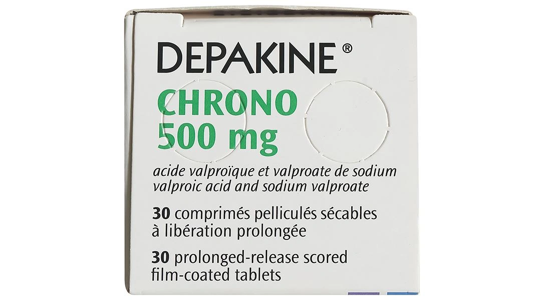 Depakine Chrono 500mg trị các thể động kinh, dự phòng hưng cảm lọ 30 viên - 6