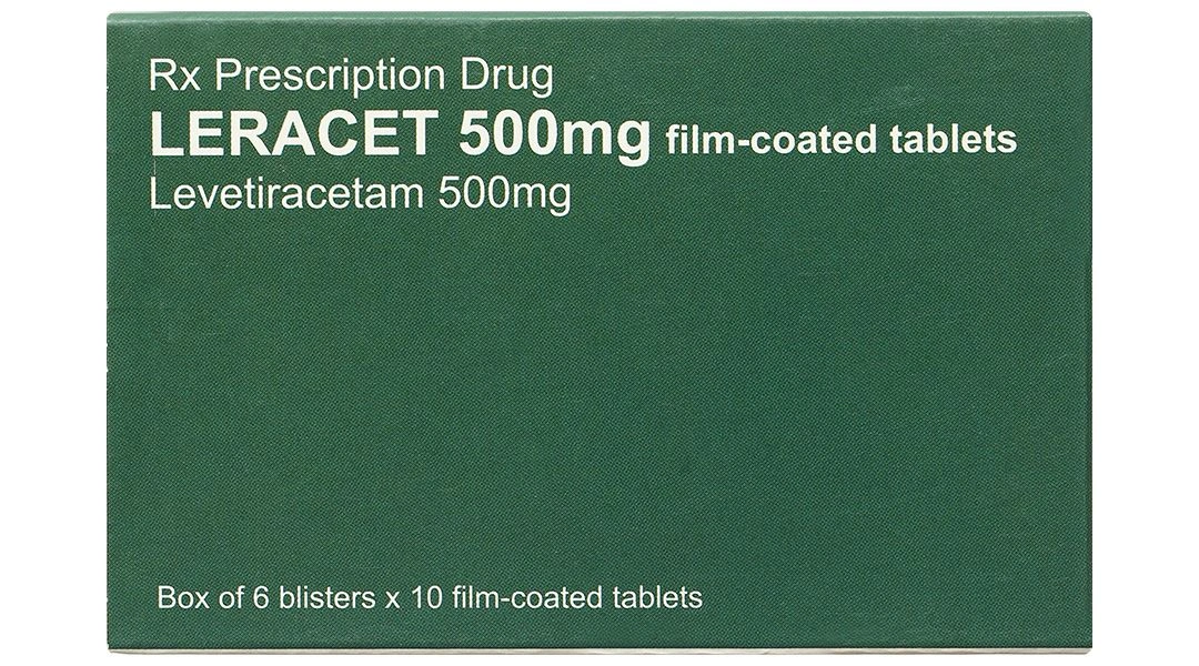 Leracet 500mg điều trị động kinh (6 vỉ x 10 viên) - 1