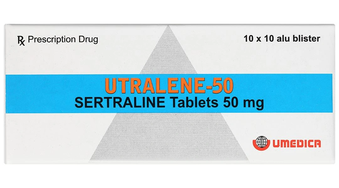 Utralene-50 điều trị trầm cảm (10 vỉ x 10 viên) - 2