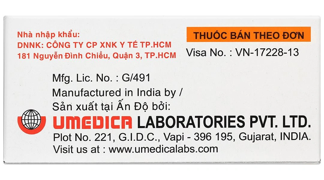 Utralene-50 điều trị trầm cảm (10 vỉ x 10 viên) - 3