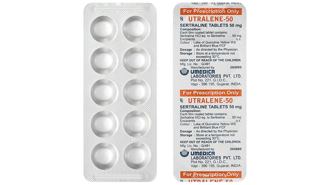 Utralene-50 điều trị trầm cảm (10 vỉ x 10 viên) - 7