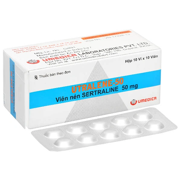 Utralene-50 điều trị trầm cảm
