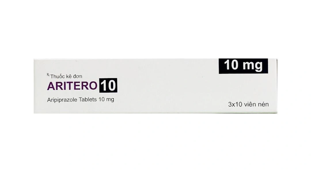 Aritero 10 trị rối loạn tâm thần (3 vỉ x 10 viên) - 4