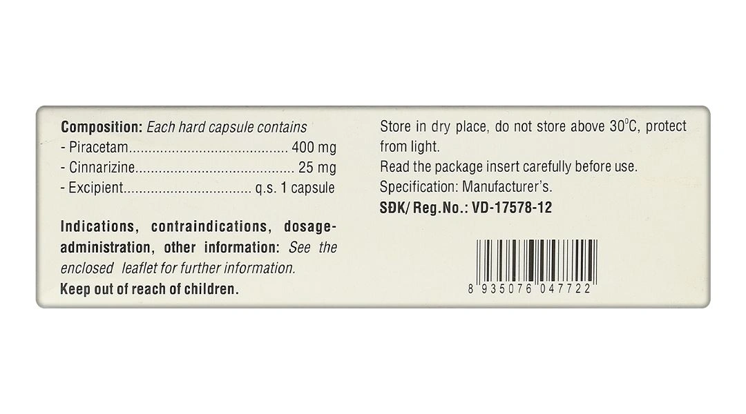 Spasticon điều trị bệnh não do chấn thương, đau nửa đầu (6 vỉ x 10 viên) - 3