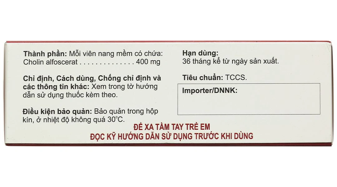 Atsotine 400mg điều trị hội chứng thoái hóa thần kinh não (3 vỉ x 10 viên) - 4