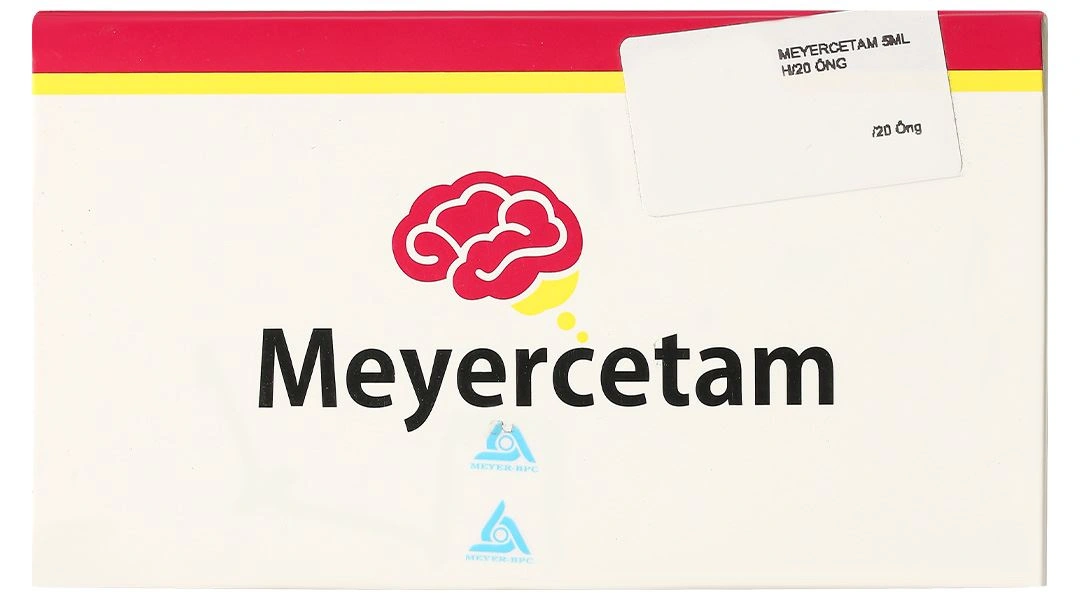 Dung dịch uống Meyercetam 333,3mg điều trị mất trí nhớ, rối loạn chú ý (20 ống x 10 ml) - 5