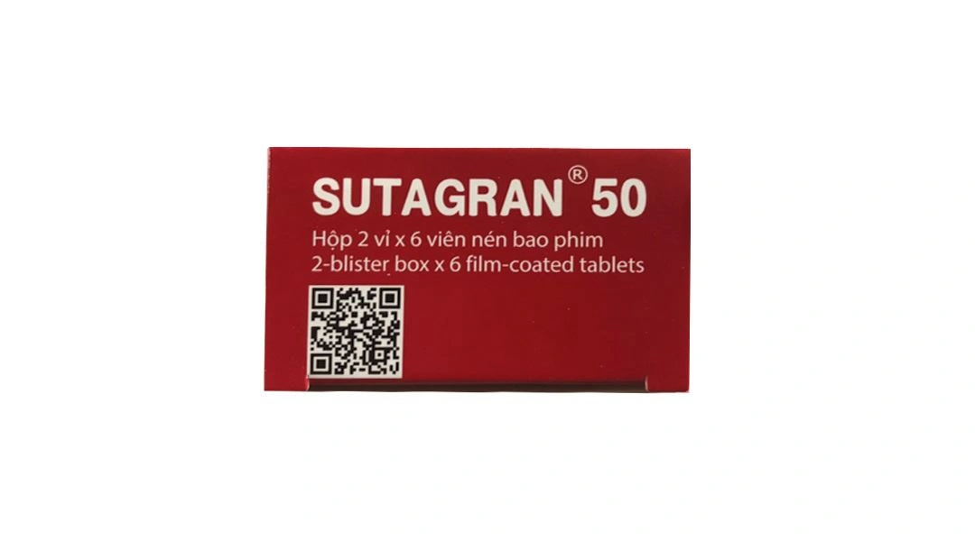 Sutagran 50 điều trị cơn đau nửa đầu (2 vỉ x 6 viên) - 4