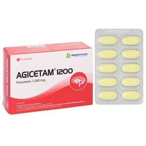 Agicetam 1200 trị triệu chứng chóng mặt, nghiện rượu