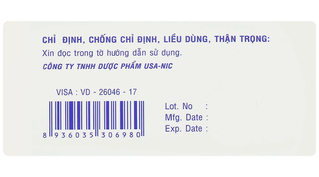 Sibetinic 5mg trị đau nửa đầu (10 vỉ x 10 viên) - 3