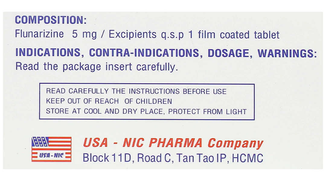 Sibetinic 5mg trị đau nửa đầu (10 vỉ x 10 viên) - 4